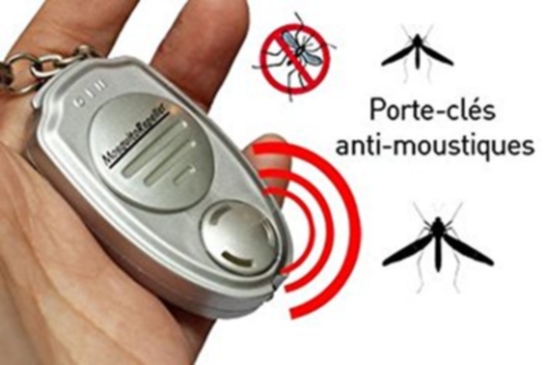 Une porte-clé anti-moustique ultrason